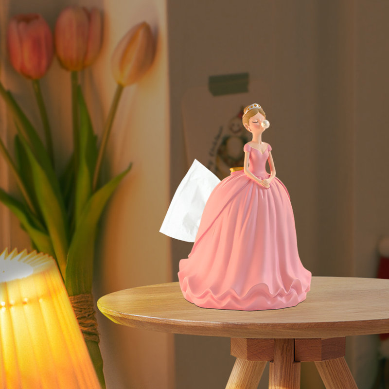Plastic Standing Napkin Holder, Pink