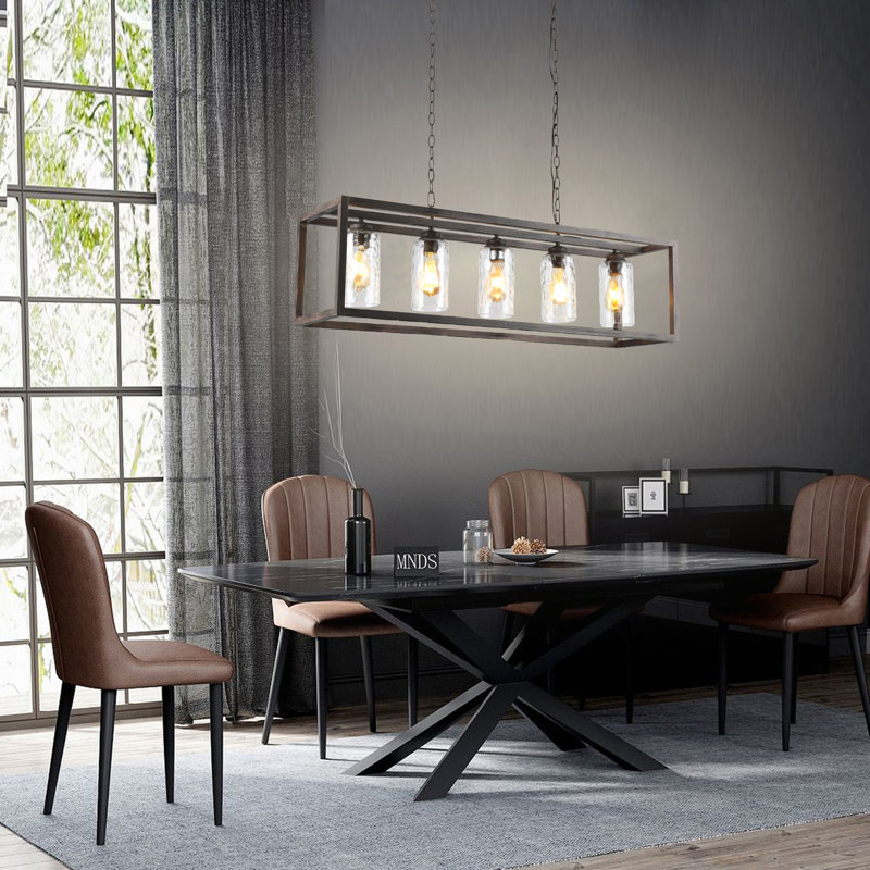 Luminaire semi-encastré 4 lumières Gracie Oaks