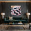 «Dogs Japanese Chin Beige», art mural sur toile-1603841458