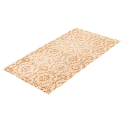 Tapis crème rétro Trayvin 3 pi 9 po x 6 pi 10 po