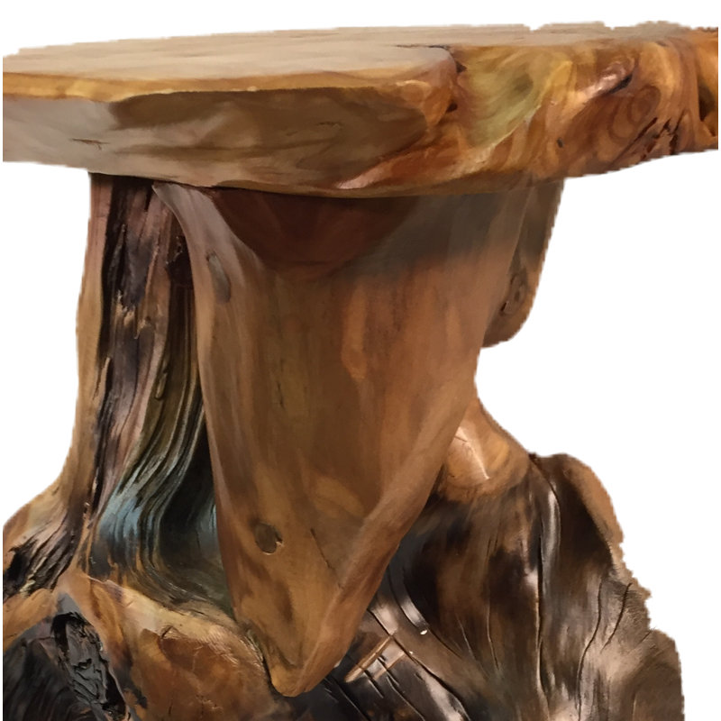 Tabouret décoratif en bois massif Michiel