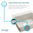 Quartz Luxe 33" L x 20" W Double Basin Undermount Kitchen Sink with Aqua Divide-18959144