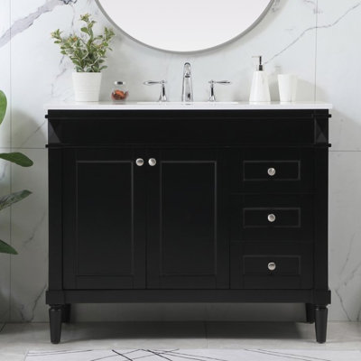 Ensemble de meuble-lavabo simple 42 po Readington