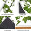 Tapis bleu délavé à la machine avec mappemonde bleu-133456929