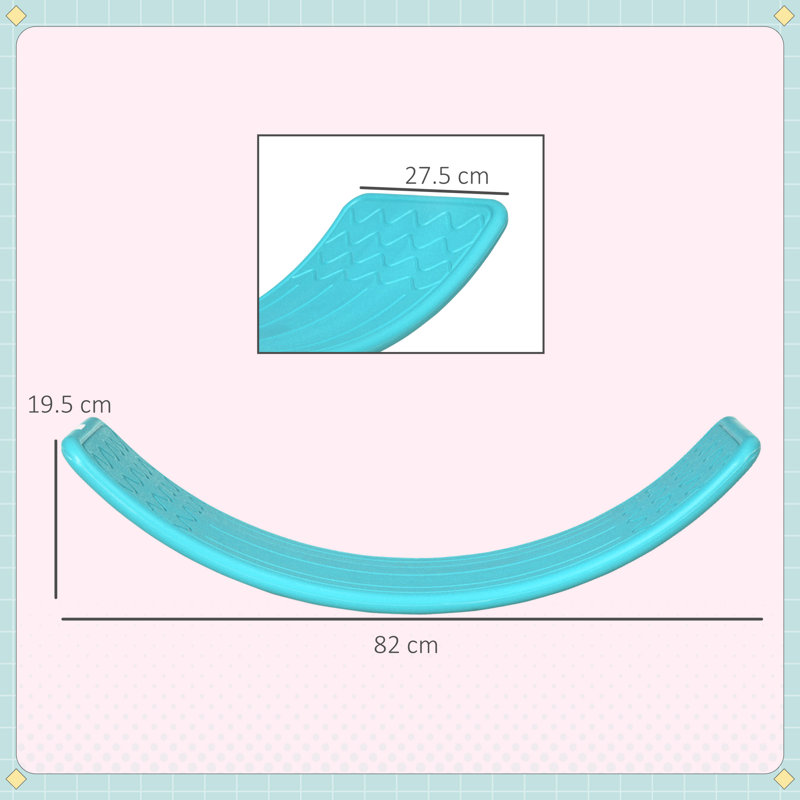 HOMCOM Slide for 19 Deck