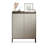 Dark-coffee+Light-grey Manufactured Wood Shoe Storage