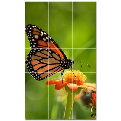 8 in. x 8 in. Ceramic Decorative Mural