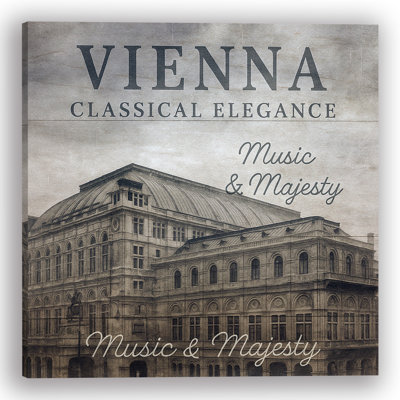 "VIENNA – Classical Elegance" Canvas Wall Art