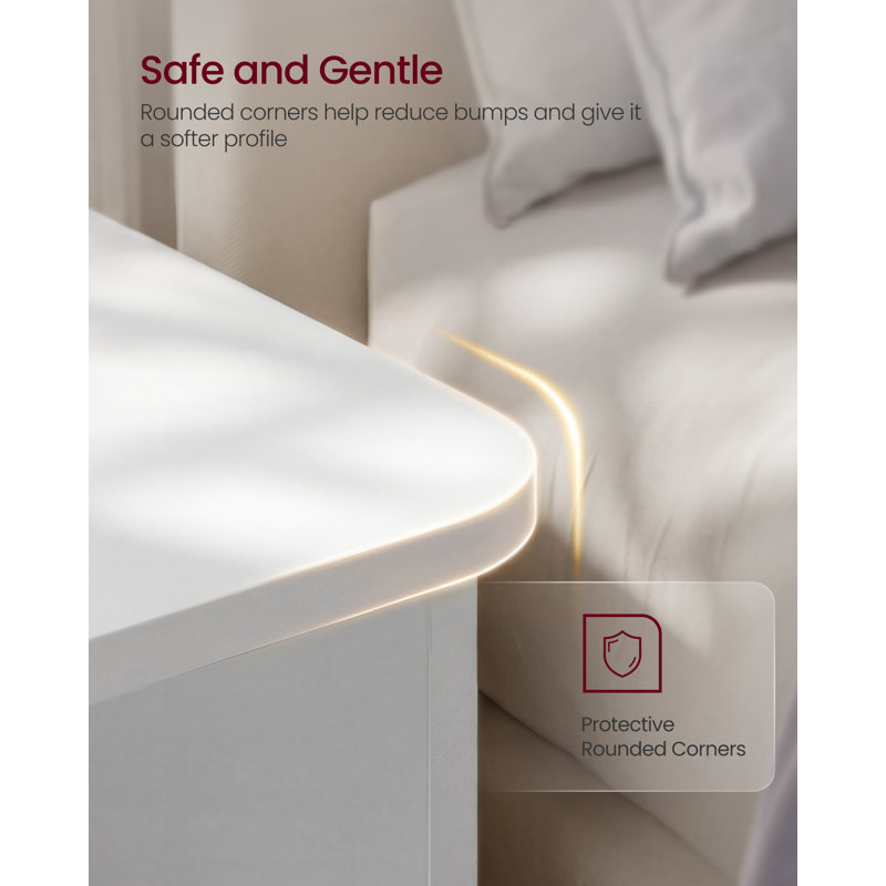 30cm W Particle Board Bedside Table
