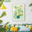 Mint & Sunshine Bouquet I - Impression encadrée-1453083098-1453083105