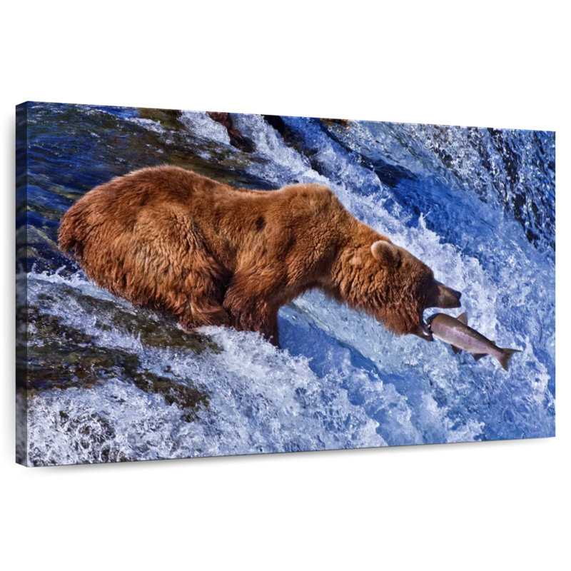 Brampt Bear Hunting, 34" H x 51" W