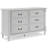 Simmons Kids Juliette 6 Drawer Dresser With Changing Top And Interlocking Drawers - Fully Assembled-101322762