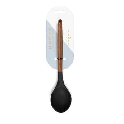 Acacia Wood Silicone Cooking Spoon