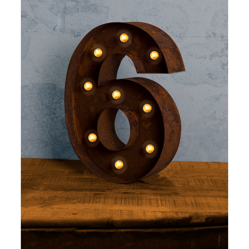 Enseigne lumineuse DEL Numéro 12 "