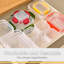  Contenant alimentaire en plastique hermétique, ensemble de 4 bols transparents scellés avec couvercles, sans BPA, rectangulaire, bleu, paquet de 12