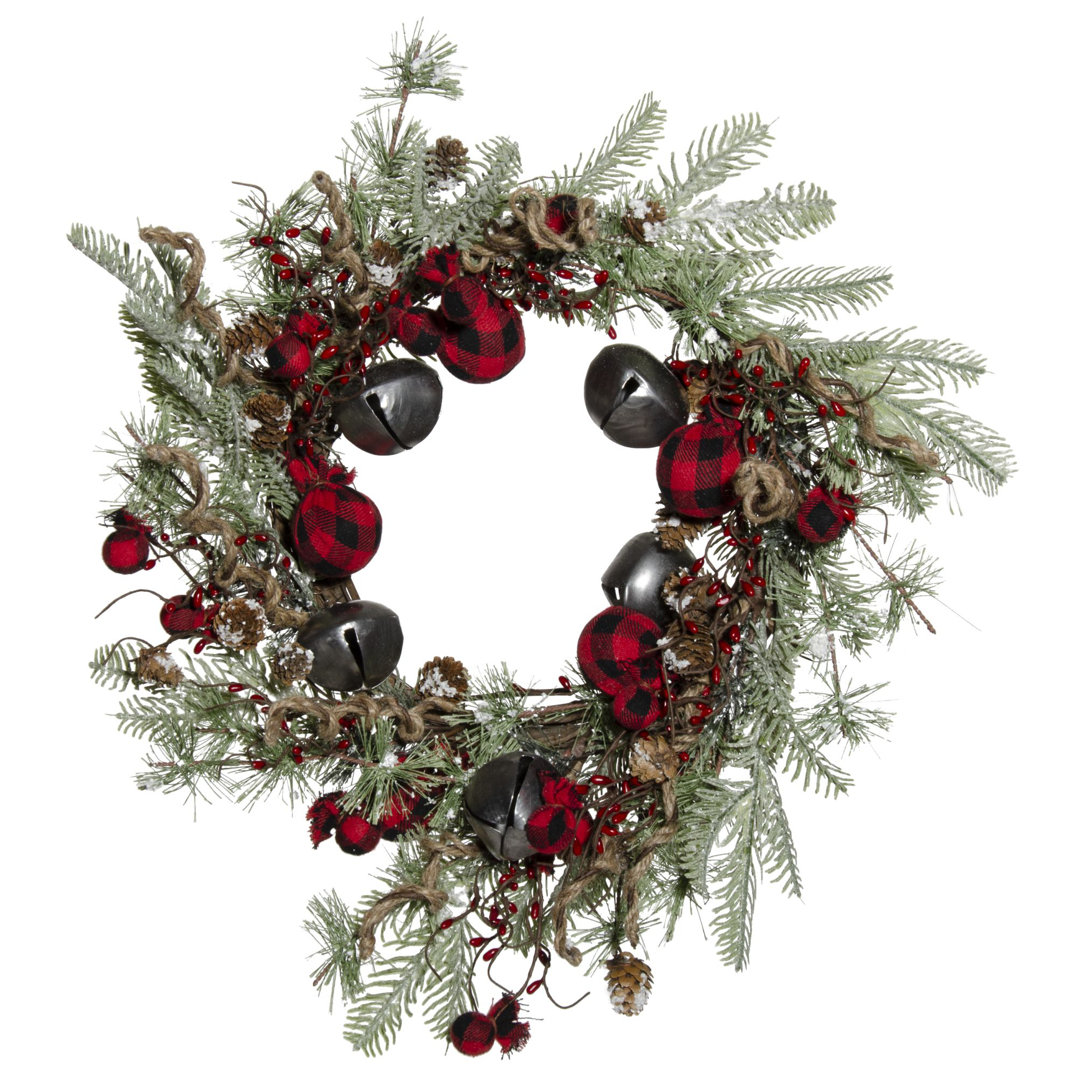 Faux Mixed Assortment 24'' Wreath The Holiday Aisle®