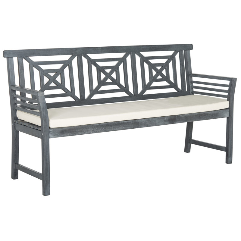 Banc de jardin en bois Garrity, Beige