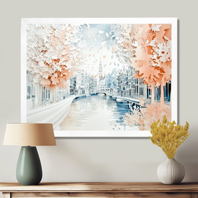 «Amsterdam Colors of Summer II», reproduction d'art murale Amsterdam