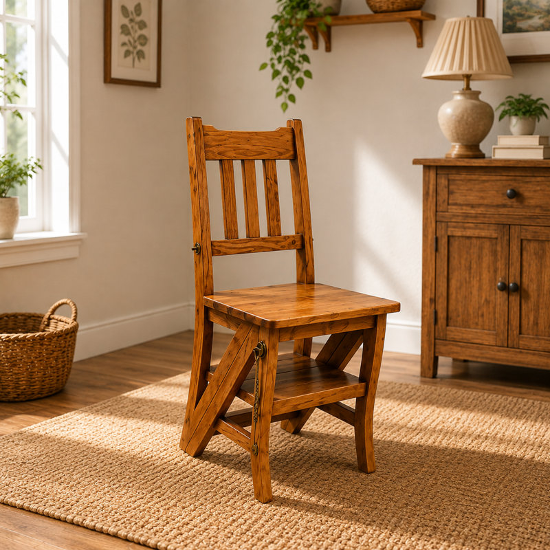Solid Wood Stackable Folding Chair Folding Chair