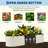 2 Pack 8x2x2 FT Galvanized Raised Garden Beds With anti-cut strip Durable Green Planter Box for Outdoor Vegetables Flowers Plants, Beige-1336128918-1336128917