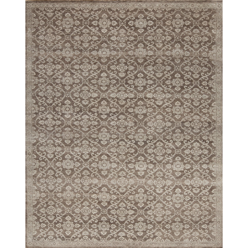 Ottoman Hand Knotted Wool Area Rug, Sample 2' x 3'