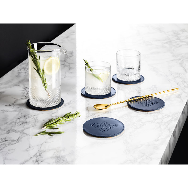 Diamond Collection Handmade Crystal Highball Glass
