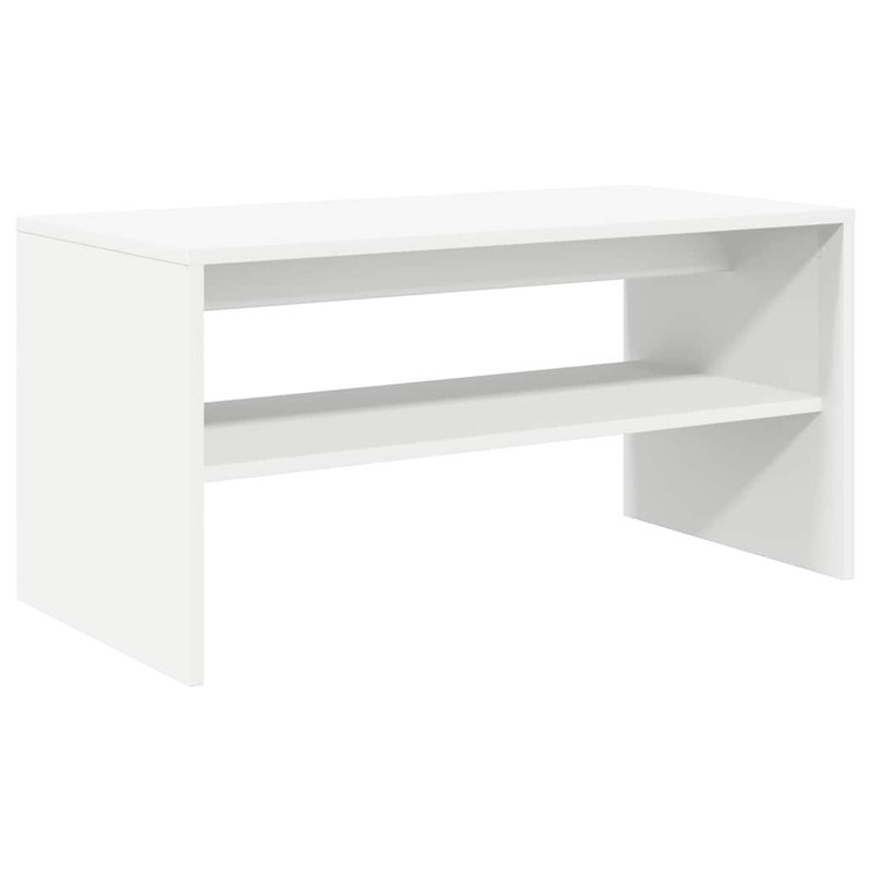 Shalo Unfinished TV Stand, 80cm, White
