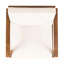 Fauteuil club avec structure en bois d'acacia et panneau à lattes-1075181549-1075181547