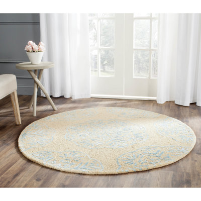 Bella Hand Tufted Wool Geometric Rug