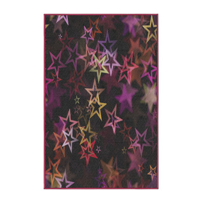 Tapis décoratif rose Schillinger