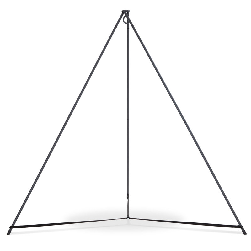 Anjeliett Powder Coated Steel Standard Hammock Stand, Black