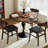 Walnut Round Solid wood Butterfly Leaf  Dining Table-651828398