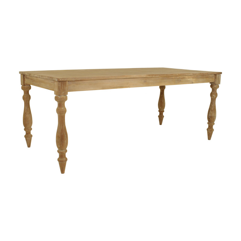 Destini Teak Solid Wood Base Dining Table