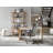 Crissy Elka 74" H x 60" W Etagere Bookcase