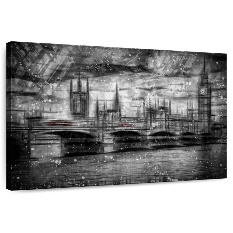 Ravi London Dynamic Shapes, 26" H x 39" W