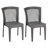 Wanita All Weather Wicker Stackable Dining Side Chairs-315856317