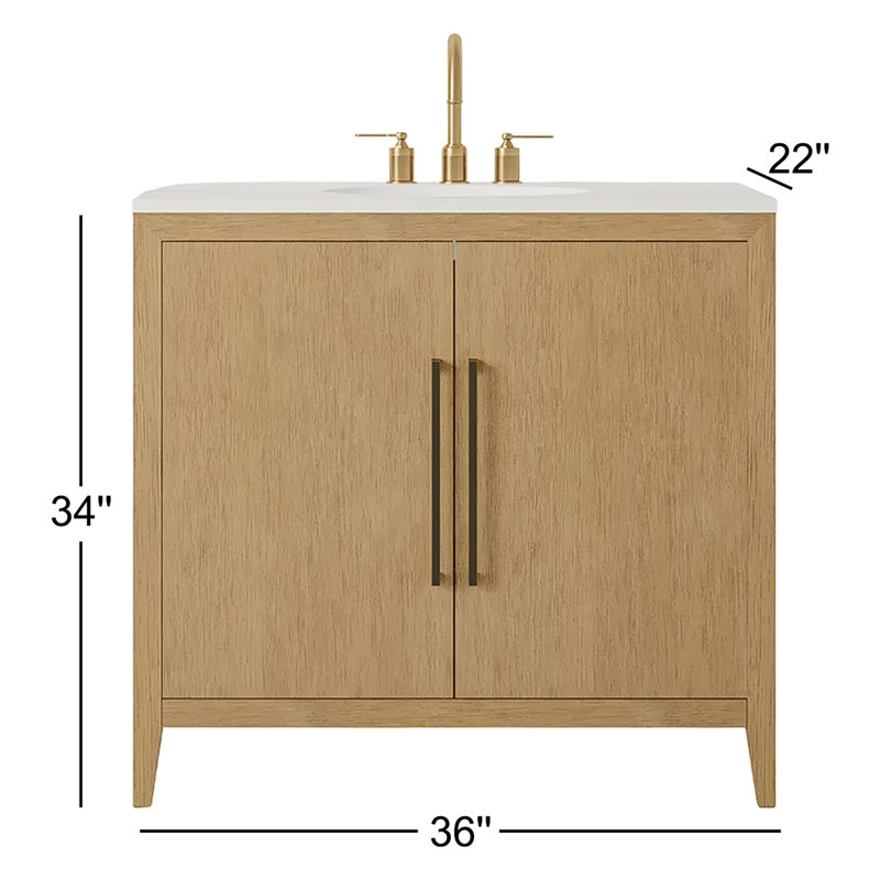 Alsup 36'' W Single Vanity