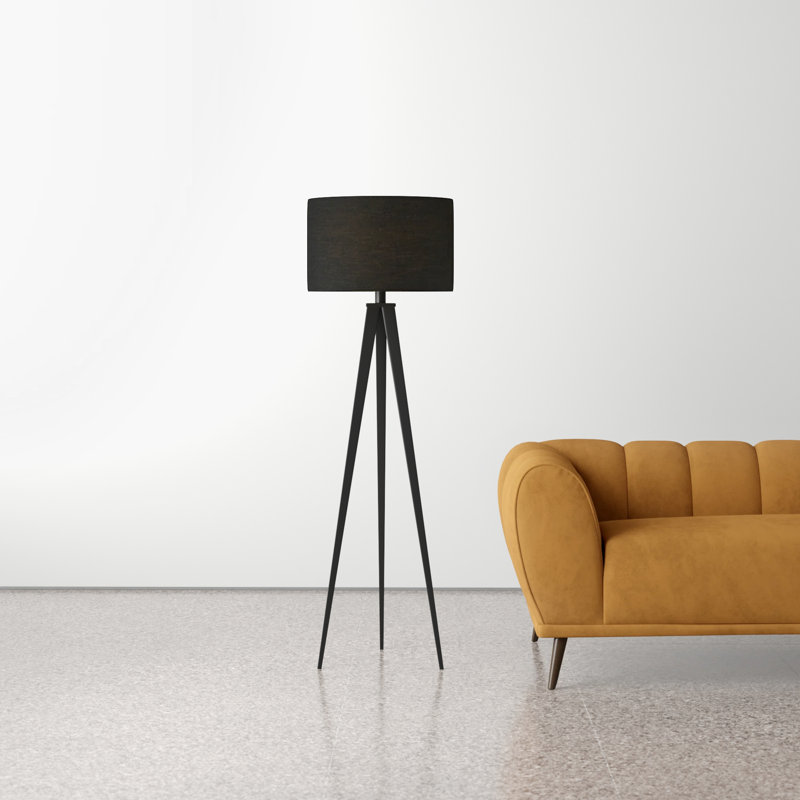 Cas 61.5'' Mid-Century Tripod Floor Lamp