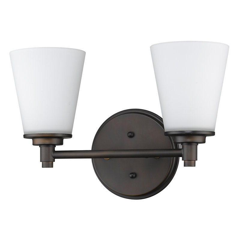 Vanmeter 2 - Light Dimmable Vanity Light, Oil Rubbed Bronze