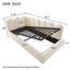 Lit de jour rembourré avec rangement, canapé-lit simple avec repose-pieds, lit de jour avec cadre de lit à rangement hydraulique, avec sommier à lattes en métal-1054738991