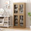 Vaisselier en bois et verre-1228824412