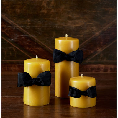 Unscented Pillar Candle