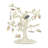 ORNAMENT TREES Summer 12-Piece Mini Ornament & Tree Set