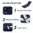Custom Cushion Cover,  Only Covers, 2Pcs Outdoor Chaise Lounge Cushion Cover-1873520429