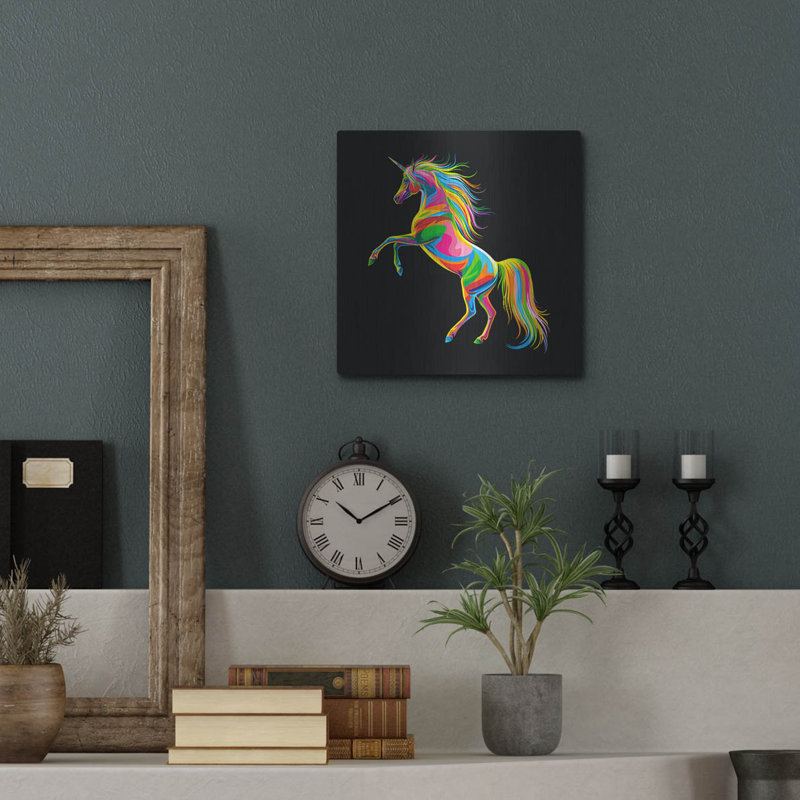 «Unicorn» par Bob Weer, H 12 po x l 12 po