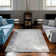 Izzie Machine Woven Grey Indoor Rug