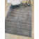 Tapis argenté Clarissa