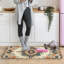 Tapis de cuisine persan multicolore rétro, ensemble de 2 tapis décoratifs boho pour la cuisine et le salon