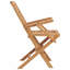 Capetown Solid Wood Patio Folding Chair Folding Chair Set