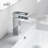 Cube Single-Hole Single-handle Bathroom Faucet-61855845-61855847